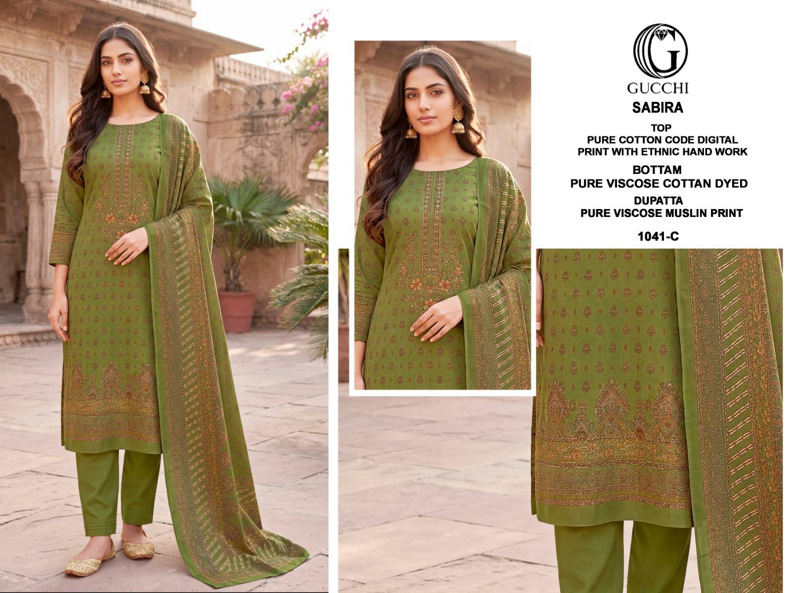 SABIRA 1041 Series By Fashid Beautiful Festive Suits Stylish Fancy Colorful Casual Wear & Ethnic Wear Pure Cotton Print Dresses At Wholesale Price